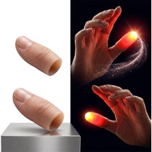 Ayt Sunup SN-24882 Profesyonel Kirmizi LED Işikli Sihirbazlik Baş Parmaği Seti