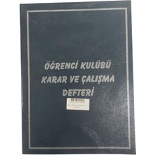 Altınyıldız A4 Öğrenci Kulubü Karar Defteri 40 Yaprak Plastik Kapak