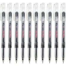 Dosy Jel Tükenmez Kalem Ultra 0,7 Mm Siyah (10 Lu Paket)