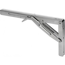 Lhr Krom Katlanır Masa ve Oturak Braketi 250 kg