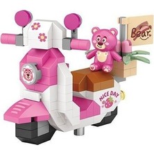 Loz Block Oyuncak Mini Poşet Ayıcıklı Motor Lz8613