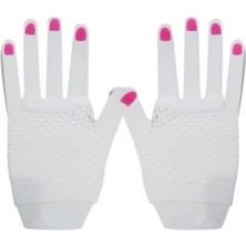 Die Grup  Kısa Beyaz Parmaksız File Eldiven