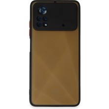 Ulu Pazarlama Xiaomi Poco X4 Pro 5g Kılıf Montreal Silikon Kapak - Siyah