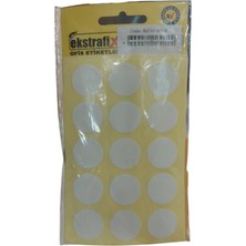  ekstrafix ofis etiketi 30 mm beyaz 10 lu q rc-005 b (10 lu paket)