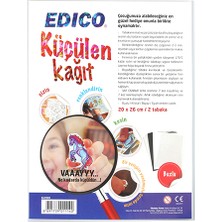  edico küçülen kağıt buzlu 20x26 cm 2 li