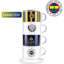 PremiumPort 4 Kişilik Standlı Çay Fincan Takımı, 180 Ml, Şık ve Kullanışlı Tasarım