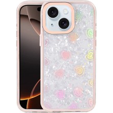 Ulu Pazarlama Apple Iphone 14 Lumi Desenli Kapak - Pembe