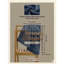 Die Grup  Nevresim Dünyası Prime Havlu 70X140 Lacivert