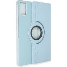 Herşey Trend Herşeytrend Xiaomi Redmi Pad Kılıf 360 Tablet Deri Kılıf - Turkuaz
