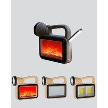 Ulu Pazarlama Solar Alev Lambası – Kamp, Bahçe ve Dış Mekan Için