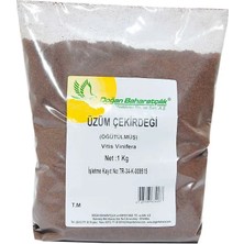 TeknoKapsül Üzüm Çekirdeği Öğütülmüş Doğal 1000 gr Paket