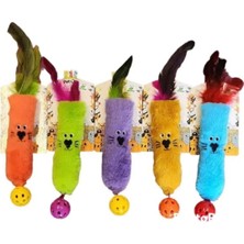 TeknoKapsül Catnipli Peluş Oyuncağı 7 x 23 cm Çeşitli Renklerde