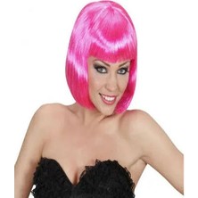 TeknoKapsül Küt Peruk - Fuşya