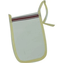 TeknoKapsül Ipek Sırt Vücut Kesesi Beyaz 16X25