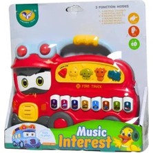 TeknoKapsül 855-109D Pi̇lli̇ Müzi̇kli̇ Otobüs -Zrv