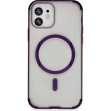 TeknoKapsül Iphone 11 Hilton Magsafe Kapak - Derin Mor