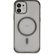 TeknoKapsül Iphone 12 Hilton Magsafe Kapak - Titan Gri