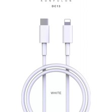 TeknoKapsül Konfulon DC13 1m 20W Type-C To Lightning Kablo Iphone Uyumlu