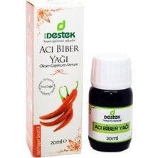 Destek Acıbiber Yağı (Soğuk Pres) 20cc