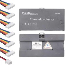 TeknoKapsül 980P4 4 Yollu Görüntülü Bina Diafon Sistemi (Kanal Kontroller)