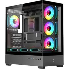 Frisby FC-9560G NOVA-X 650w 80+ Gaming Kasa 7x ARGB Fan