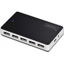 Dıgıtus Da-70229 10 Port 2.0 Siyah Usb Çoklayıcı