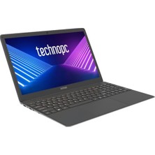 Technopc Aura TI15S3  Intel Core I3-6157 4gb 128GB SSD Freedos 15.6" Notebook