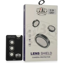 TeknoKapsül Galaxy S24 Bilvis Titan Kamera Lens - Titan Gri