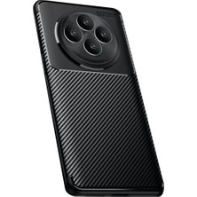 TeknoKapsül Reno 11 Fs Kılıf Auto Focus Karbon Kapak - Siyah