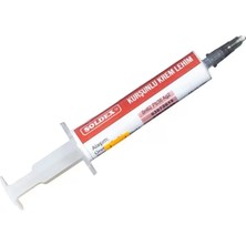 TeknoKapsül Soldex Kurşunlu 10 Gr. Krem Lehim Şırınga