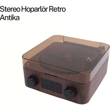 TeknoKapsül Gramafon Speaker Kahverengi̇