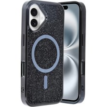 TeknoKapsül Iphone 16 Helen Magsafe Kapak - Siyah