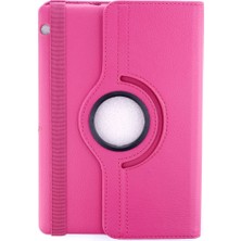 Die Grup  Huawei Mediapad T3 10 / 9.6 Kılıf 360 Tablet Deri Kılıf - Pembe