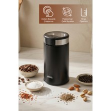 PremiumPort Elektrikli Kahve ve Baharat Öğütücü, Paslanmaz Çelik Bıçak, Pulse Fonksiyonu