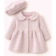 Pookie Kız Çocuk Şık Elbise & Şapka Takım (Pembe)