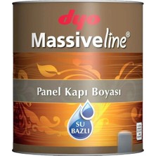 TeknoKapsül Massiveline Su Bazlı Panel Kapı Boyası Beyaz 0,75 Litre