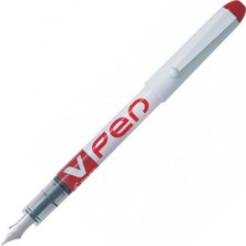 Pilot Kullan At Dolma Kalem V-Pen Kırmızı Svpn-4W-R (12 Li Paket)