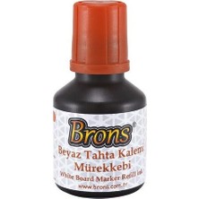 Brons Tahta Kalemi Mürekkebi Turuncu 30 Cc Br-385 (12 Li Paket)