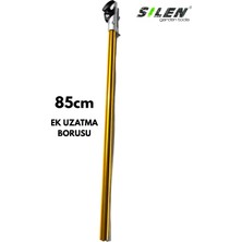 Silen Motorlu Tırpan Ek Uzatma Borusu 85CM 26MM 9 Diş