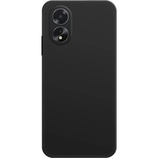Ulu Pazarlama Oppo A38 Kılıf First Silikon - Siyah