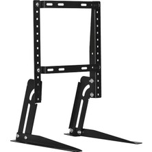 TeknoKapsül Vontech 22-49 Inc Lcd-Led Kilitli Sabit Askı Aparatı + Tv Ayağı Masa Standı Lma-03