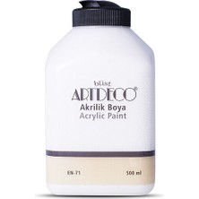 Artdeco Ekru 3002 Akrilik Boya Özellikli 500 Ml Su Bazlı Sanatsal Malzeme