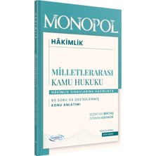 Monopol Yayınları Milletlerarası Kamu Hukuku Ders Notları