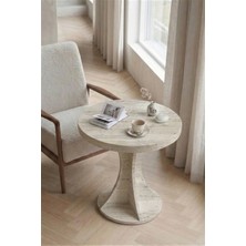 ED Efelez Design Fiskos Sehpa , Orta Sehpa , Tulip Kahve Sehpası , Yan Sehpa , Traverten Tabla