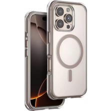 TeknoKapsül Onegif Iphone 16 Hulk Magsafe Kapak - Çöl Titanyum