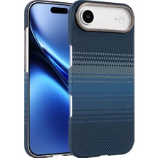 Ulu Pazarlama Apple Iphone 17 Air Vega Magsafe Kapak - Mavi