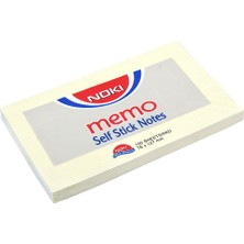 Noki Memo Yapışkanlı Not Kağıdı 75x125 Mm No:12009 (12 Koçan)