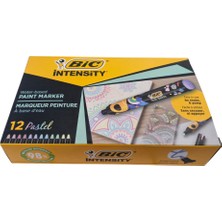Bic Intensıty Paint Marker Kalem 12 Renk Karışık Pastel