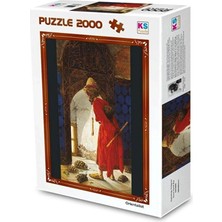  ks games puzzle 2000 parça kaplumbağa terbiyecisi 22527