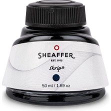 Sheaffer Dolmakalem Mürekkebi 94211 Şişe 50 Ml. Mavi/Siyah